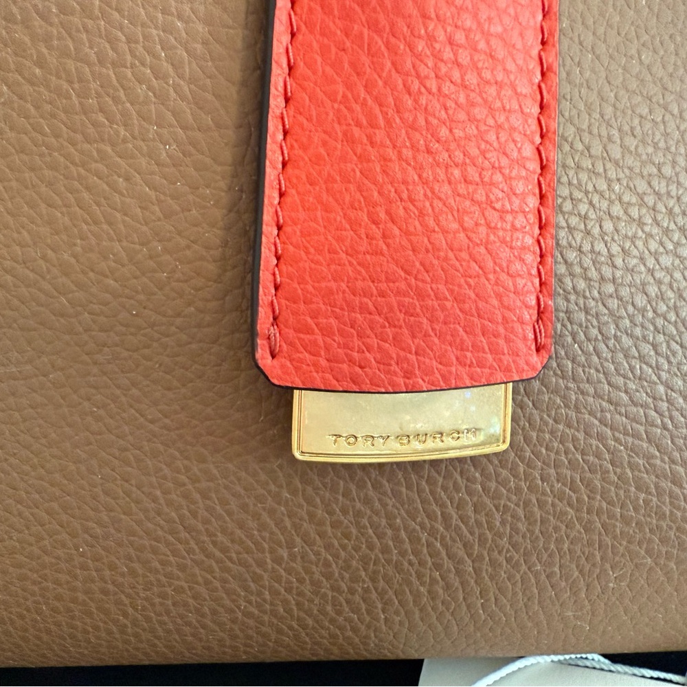 TORY BURCH Small Walker Satchel - Moose - Picture 12 of 16